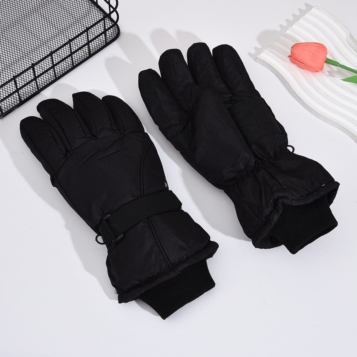 Ski Glove Waterproof - Модные ветрозащитные лыжные перчатки, нескользящие, водонепроницаемые,