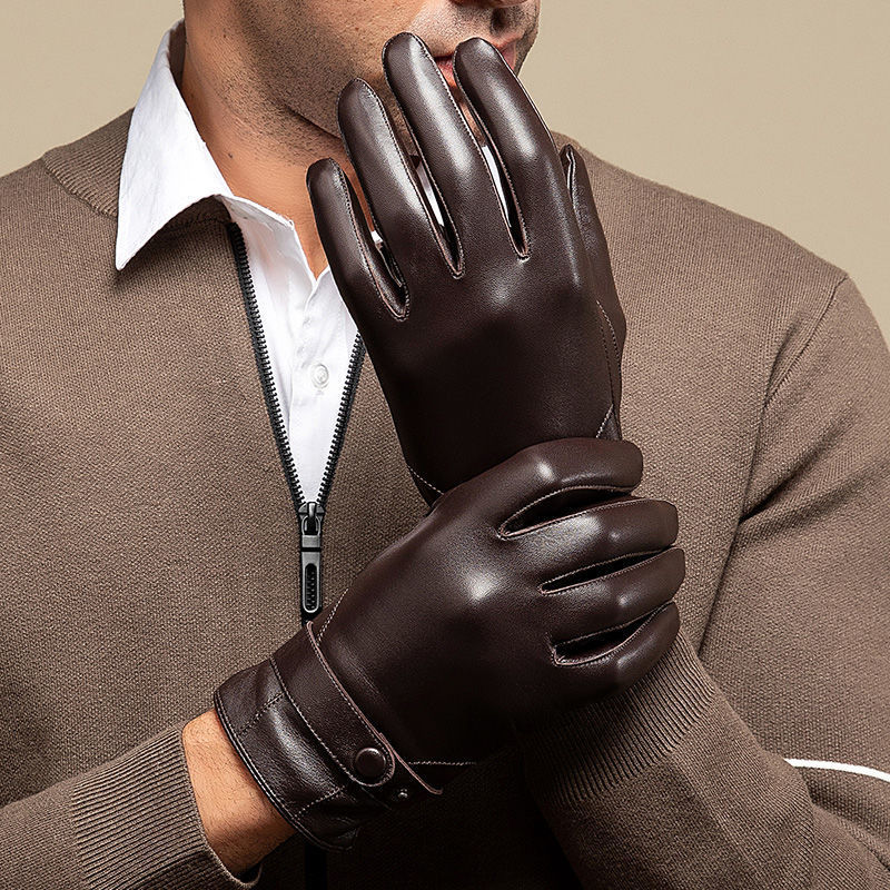 Перчатки мужские из 100% натур – обзор и цена Leather Driving Glove
