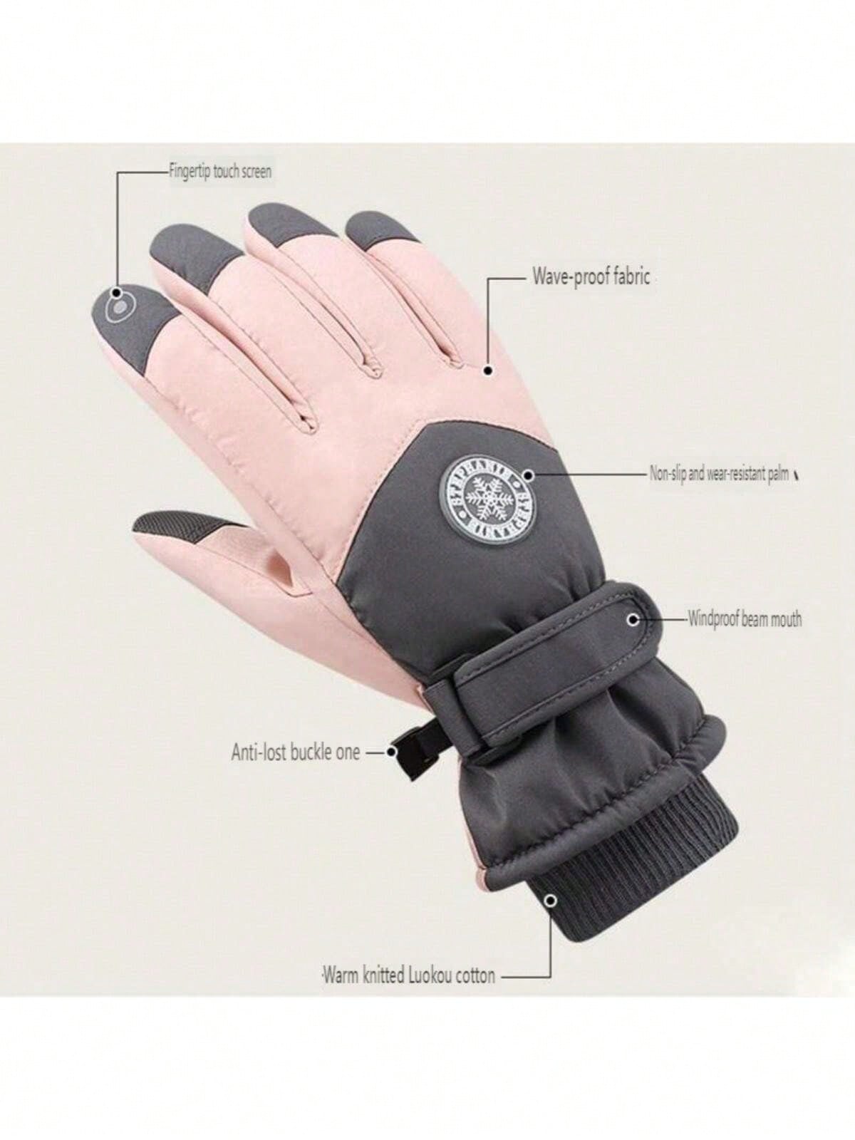 1 шт. Утепленные зимние лыжные – обзор и цена Winter Glove Insulated