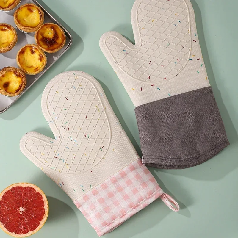 Термостойкие перчатки для микр – обзор и цена Oven Mitt Silicone