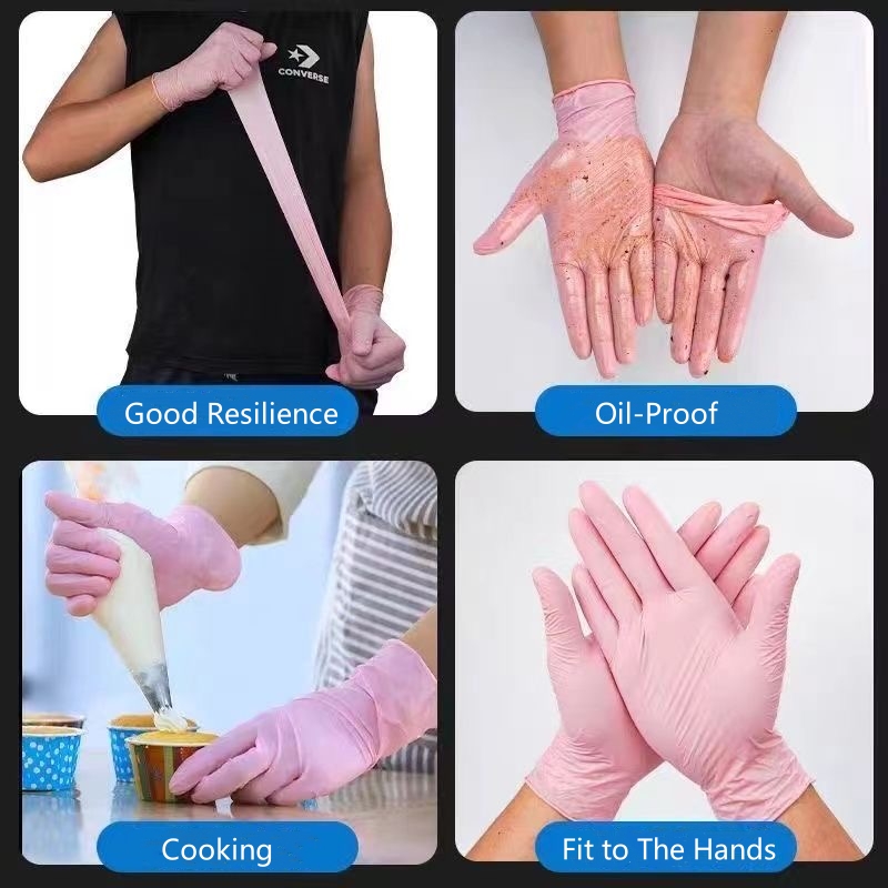 100 шт. одноразовые нитриловые – обзор и цена Nitrile Mechanic Glove