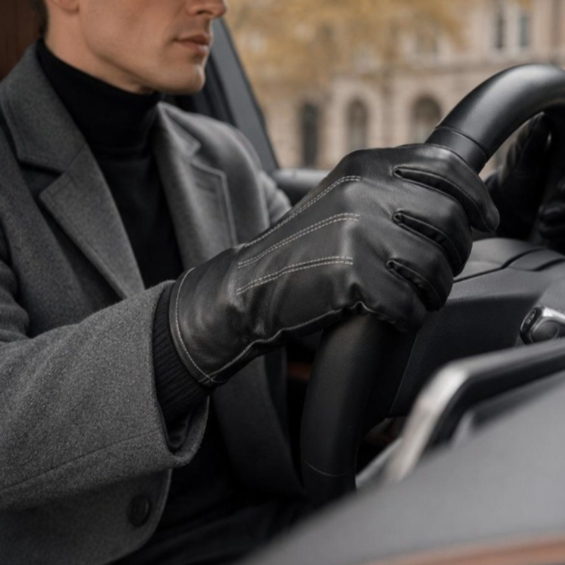 Термоперчатки из искусственной – обзор и цена Leather Driving Glove